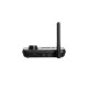 OMNITRONIC BDT-5.2PRO Trasmettitore Ricevitore Bluetooth aptX HD 3in1 con Dual Link, Bypass e Display LCD