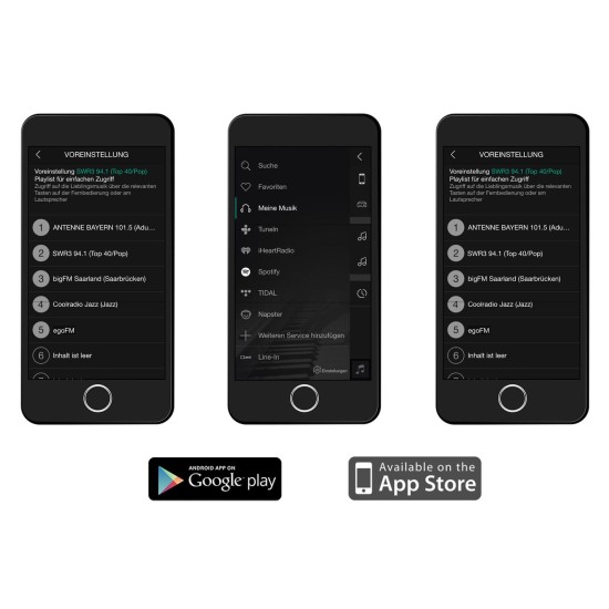 OMNITRONIC CIA-40WIFI: Sistema di Amplificazione Multiroom WLAN con Streaming AirPlay e DLNA