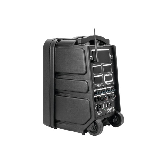 OMNITRONIC MOM-10BT4: Sistema PA Wireless Modulare per Eventi Professionali
