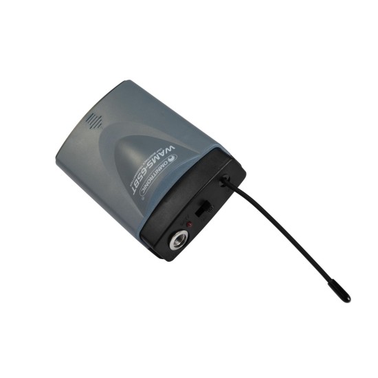 OMNITRONIC WAMS-65BT Microfono Headset e Trasmettitore Tascabile per Eventi Professionali