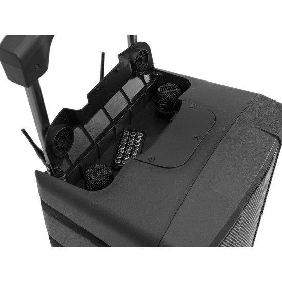 OMNITRONIC WAMS-10BT2 MK2: Sistema PA Portatile con Bluetooth e Radiomicrofoni