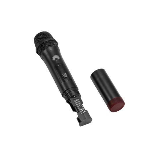 OMNITRONIC WAMS-10BT2 MK2 Microfono Cardioide 865MHz per Radiomicrofoni Professionali