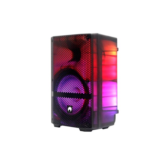 OMNITRONIC MSE-8+: Sistema PA Portatile con Effetti LED e Bluetooth per Feste