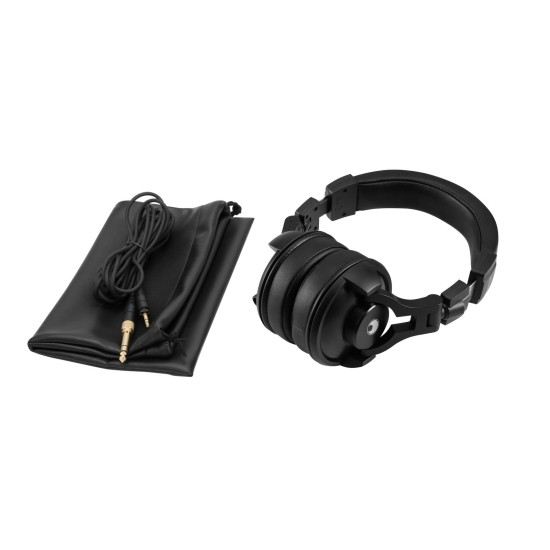 Cuffie DJ professionali chiuse OMNITRONIC SHP-740DJ con driver da 40 mm, alta potenza e comfort elevato