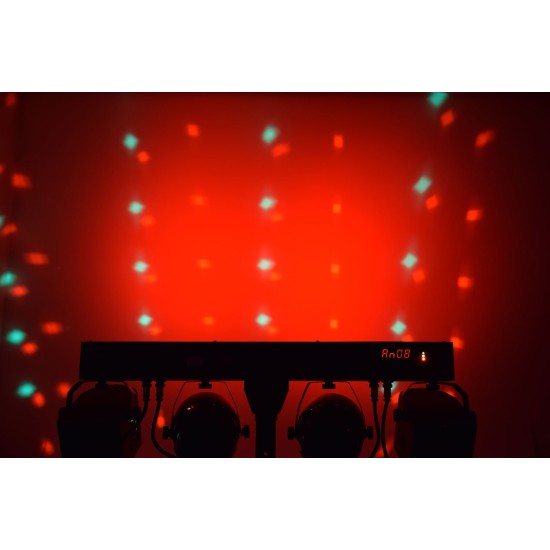 Set Luci LED Ricaricabili per DJ con Treppiede: Derby e PAR Bar