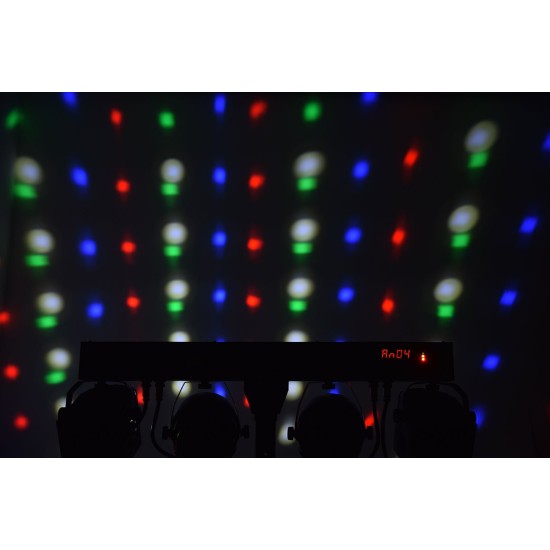 Set Luci LED Ricaricabili per DJ con Treppiede: Derby e PAR Bar