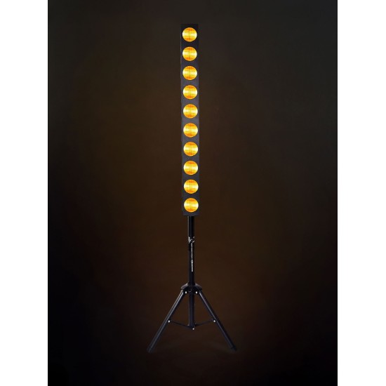 Barra LED Amber Blinder con Treppiede per Effetti di Luce Professionali