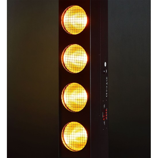 Barra LED Amber Blinder con Treppiede per Effetti di Luce Professionali