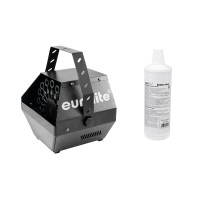 EUROLITE Set Macchina per Bolle di Sapone DMX con Liquido 1L - Proiezioni Professionali
