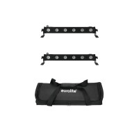 EUROLITE LED BAR-6 QCL RGBA Set con Soft Bag - Illuminazione Professionale