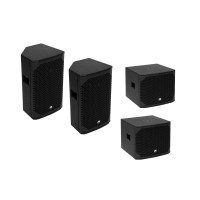OMNITRONIC Set Audio PA Passivo AZX M: Sistema Completo con Top e Subwoofer Professionali