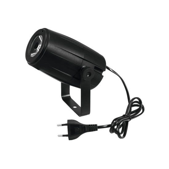 EUROLITE Set Sfera a Specchio 30 cm con Motore & Spot LED PST-5 QCL Nero - Effetto Luce DMX per Eventi