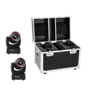 Set EUROLITE LED TMH-41: Testa Mobile Hypno con Flightcase - Illuminazione Scenografica