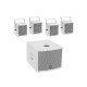 Set Audio OMNITRONIC: Subwoofer Attivo MOLLY-12A e 4x MOLLY-6 Top, Bianco, 8 Ohm
