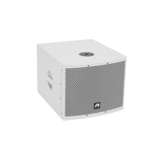 Set Audio OMNITRONIC: Subwoofer Attivo MOLLY-12A e 4x MOLLY-6 Top, Bianco, 8 Ohm