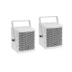 Set Audio OMNITRONIC: Subwoofer Attivo MOLLY-12A e 4x MOLLY-6 Top, Bianco, 8 Ohm
