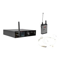 PSSO Set WISE ONE: Ricevitore True Diversity, Bodypack e Cuffia 823-832/863-865MHz