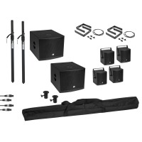 OMNITRONIC Set Big Molly: Subwoofer Attivo 12