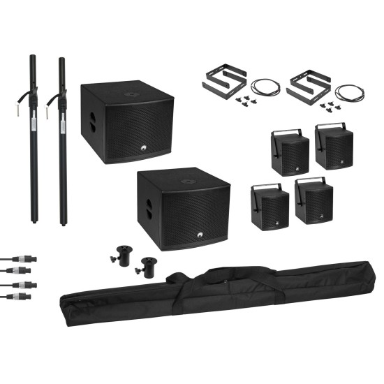 OMNITRONIC Set Big Molly: Subwoofer Attivo 12