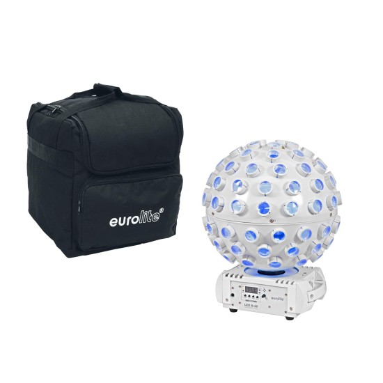 Centropista Sfera Laser Set LED B-40: Effetto Luce Laser RGBW con Soft Bag Protettiva