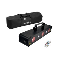 EUROLITE LED Multi FX Laser Bar con Soft Bag - Effetto Luce Professionale per DJ e Eventi