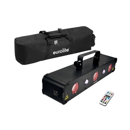 EUROLITE LED Multi FX Laser Bar con Soft Bag - Effetto Luce Professionale per DJ e Eventi