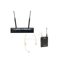 RELACART UR-222S Set Bodypack con Cuffie HM-600S - Sistema Microfonico UHF Professionale