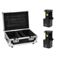 Set Eurolite 2x LED TSL-350 Scan COB con Flightcase - Illuminazione Scenografica Professionale