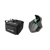 EUROLITE Set LED CAT-80 con Effetto Luce a Fasci e Borsa Protettiva Soft Bag