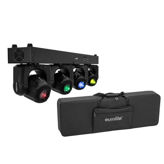 EUROLITE Set LED TMH Bar S120 con Soft Bag - Sistema di Illuminazione a Teste Mobili