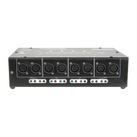 DMX Splitter Booster Distributore di segnale DMX a 8 vie - D8