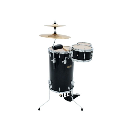 Set Batteria Cocktail DIMAVERY CDS, Nero - Ideale per Piccoli Palchi