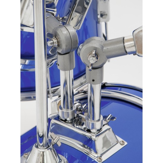 DIMAVERY JDS-305 Batteria per Bambini Blu – Set Completo 5 Pezzi di Alta Qualità