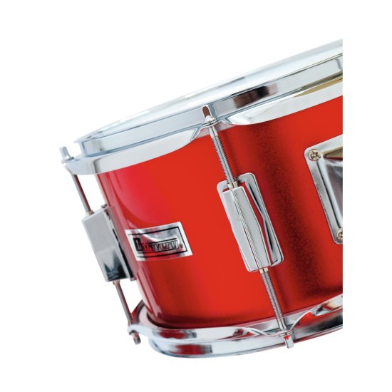 Set Batteria per Bambini DIMAVERY JDS-203 Rosso - Drum Set Completo