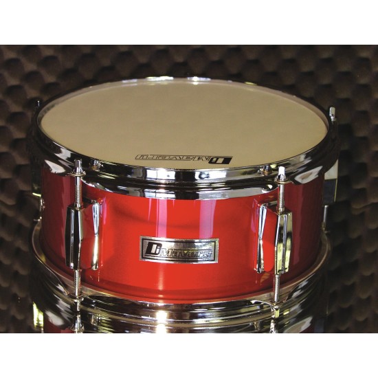 Set Batteria per Bambini DIMAVERY JDS-203 Rosso - Drum Set Completo