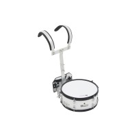 Rullante da Marcia DIMAVERY MS-200 Bianco con Supporto Regolabile - Pro Drum