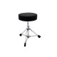 DIMAVERY DT-20 - Sgabello Regolabile per Batteria Bambini, Altezza 32-38 cm, Cromato
