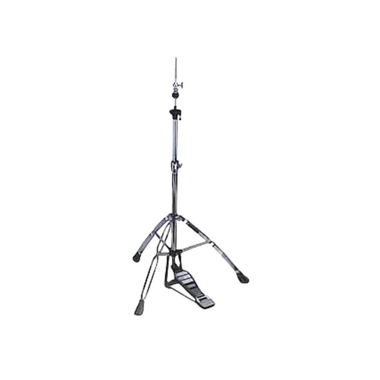 DIMAVERY HHS-425 Supporto Hi-Hat con Viti Ultra-Grip, Doppio Puntone, 2,10 kg
