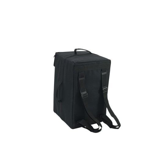 DIMAVERY CJ-400 Cajon Nero con Effetto Rullante Regolabile e Piedini in Gomma