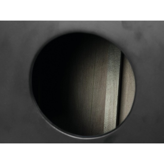 DIMAVERY CJ-400 Cajon Nero con Effetto Rullante Regolabile e Piedini in Gomma