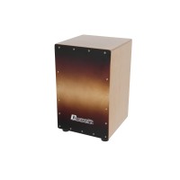 DIMAVERY CJ-510 Cajon Professionale in Betulla, Effetto Sunburst