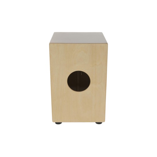 DIMAVERY CJ-510 Cajon Professionale in Betulla, Effetto Sunburst