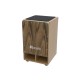 DIMAVERY CJ-550 Bass Cajon in Noce con Effetto Rullante e Sistema Subwoofer
