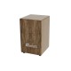 DIMAVERY CJ-580 Junior Cajon in Acero Riccio con Effetto Rullante e Piedini in Gomma