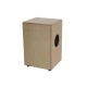 DIMAVERY CJ-580 Junior Cajon in Acero Riccio con Effetto Rullante e Piedini in Gomma