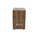 DIMAVERY CJ-580 Junior Cajon in Acero Riccio con Effetto Rullante e Piedini in Gomma
