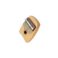 Kalimba DIMAVERY KL-1 in Legno Naturale - 10 Note in Do con Accessori Inclusi
