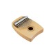 Kalimba DIMAVERY KL-1 in Legno Naturale - 10 Note in Do con Accessori Inclusi