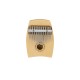 Kalimba DIMAVERY KL-1 in Legno Naturale - 10 Note in Do con Accessori Inclusi