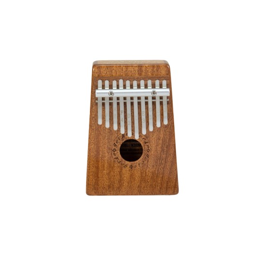 Kalimba DIMAVERY KL-2 in Mogano, 10 Toni in C - Strumento Musicale con Accessori